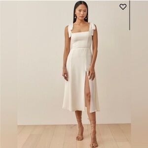 Reformation Twilight Ivory Dress Size 2